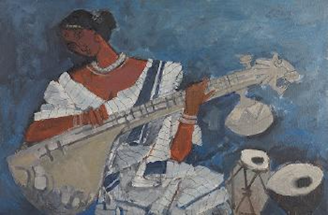 Untitled by M.F. Husain