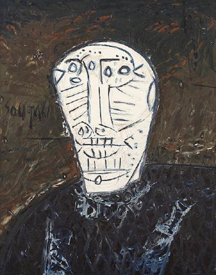 Untitled (Head) by Francis Newton Souza