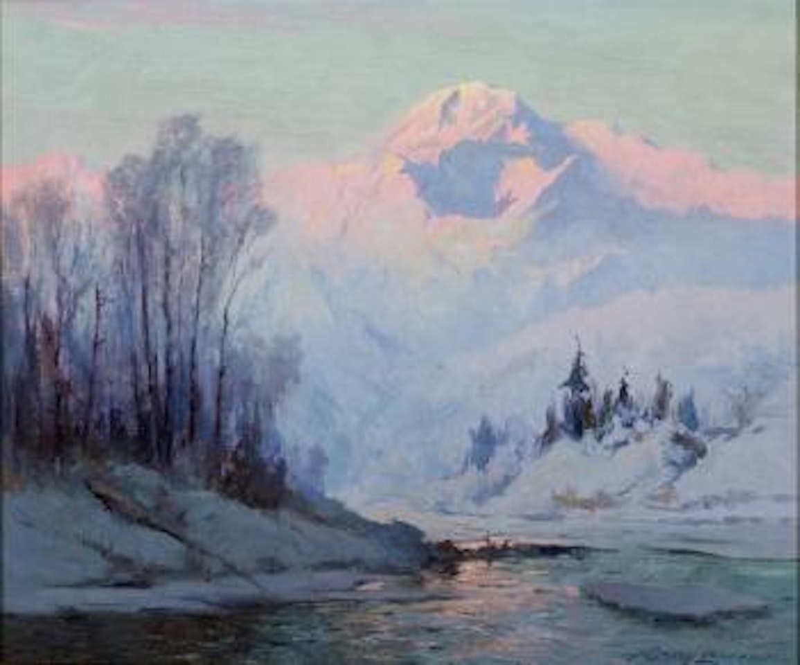 Winter, McKinley Park, Alaska by Sydney Mortimer Laurence