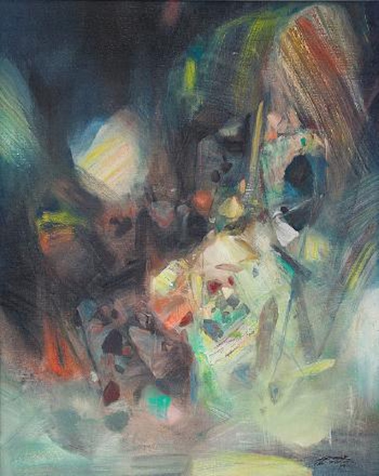 Expansion lumière by Chu Teh-Chun