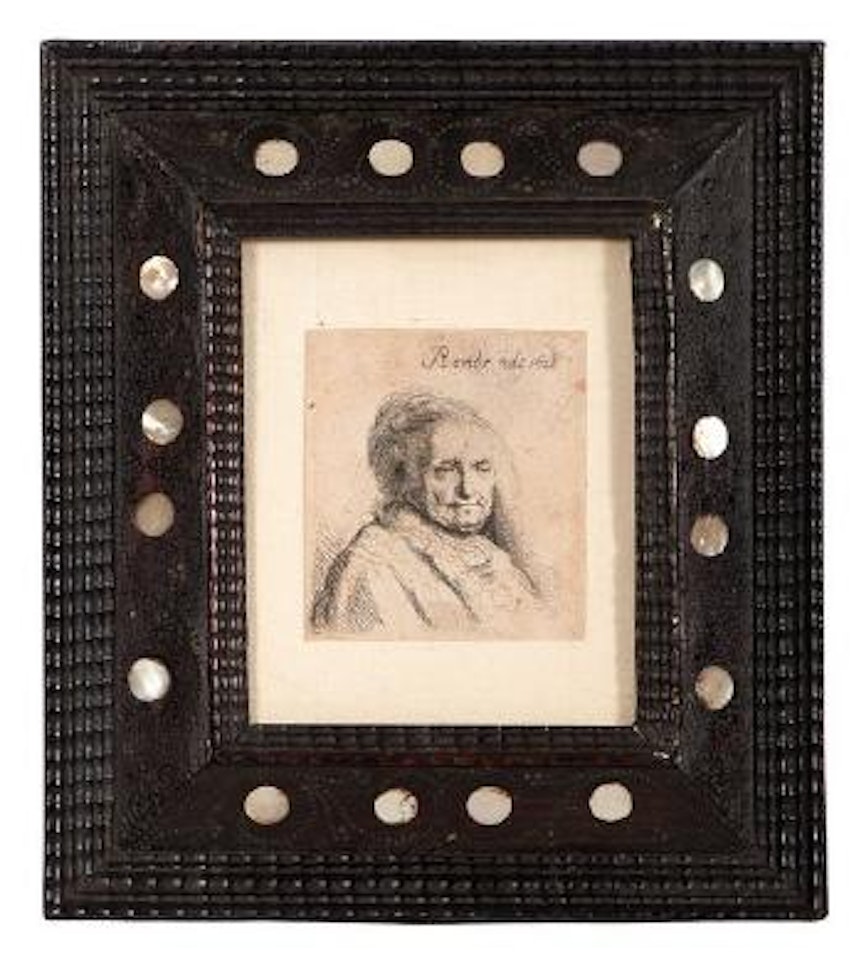 Aged Mother by Attributed to Rembrandt Harmensz van Rijn