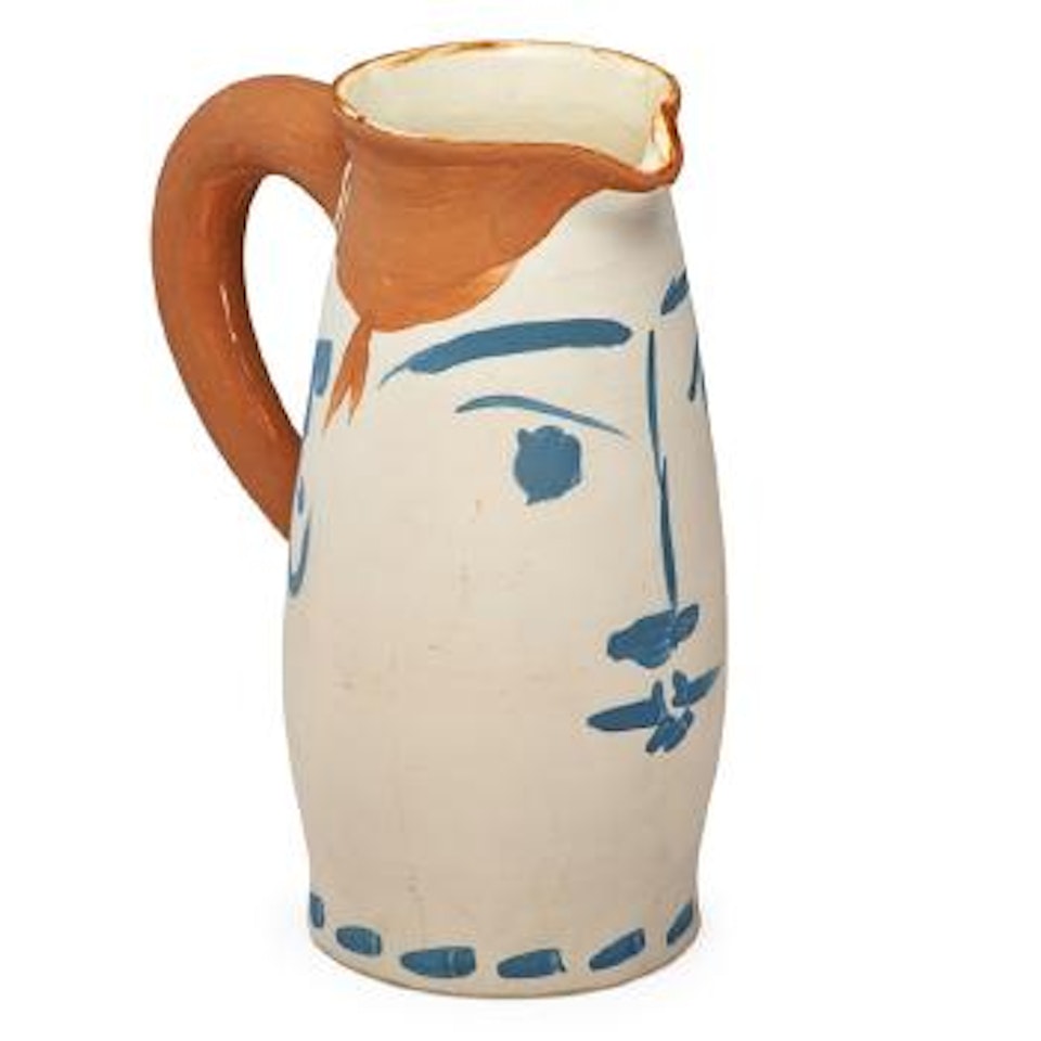 Face tankard by Pablo Picasso