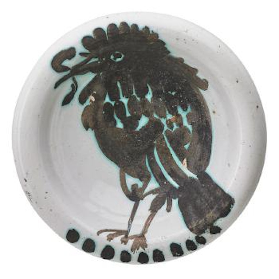 Bird With Worm (Oiseau Au Ver) ashtray by Pablo Picasso