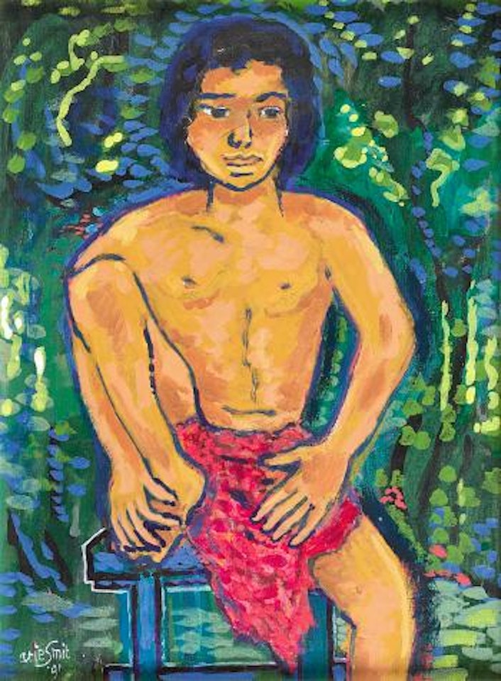 Balinese boy by Arie Smit