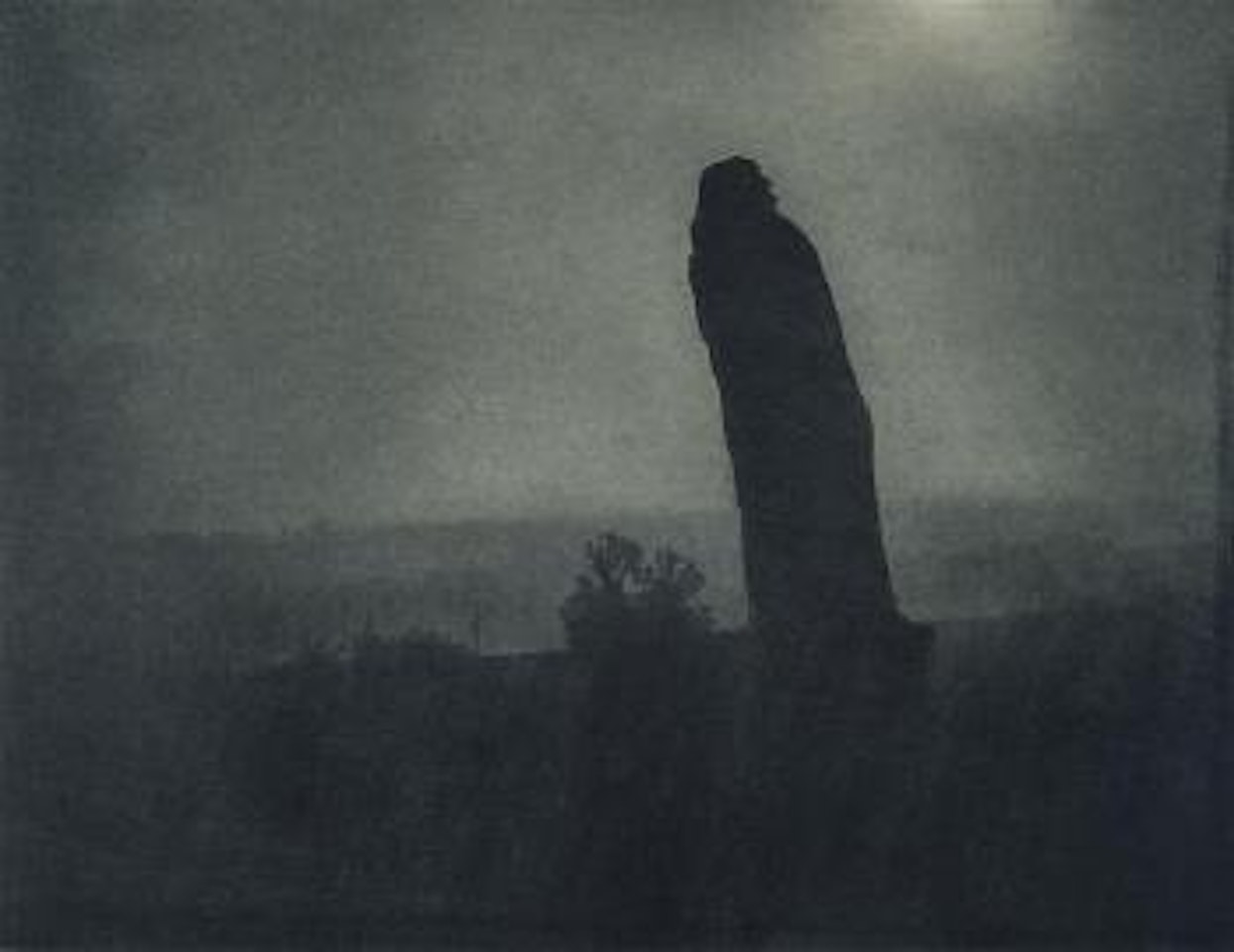 Auguste Rodin, La Silhouette (Balzac) by Edward Steichen