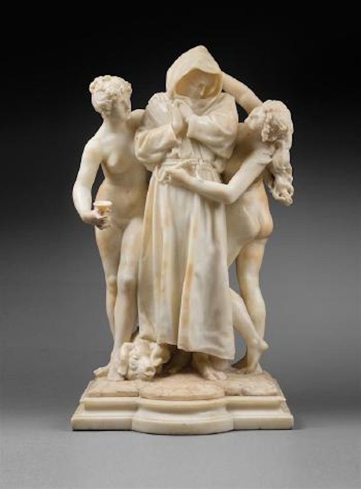 La Tentation de St Antoine by Albert-Ernest Carrier-Belleuse