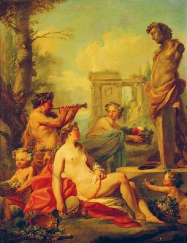 Le sacrifice à Pan by Jean Baptiste Marie Pierre