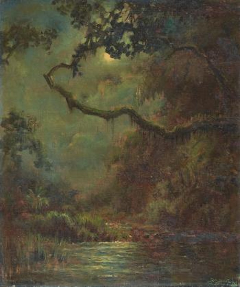 Landscape by Raden Basoeki Abdullah