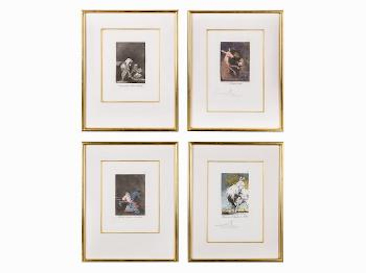 Les Caprices De Goya by Salvador Dali