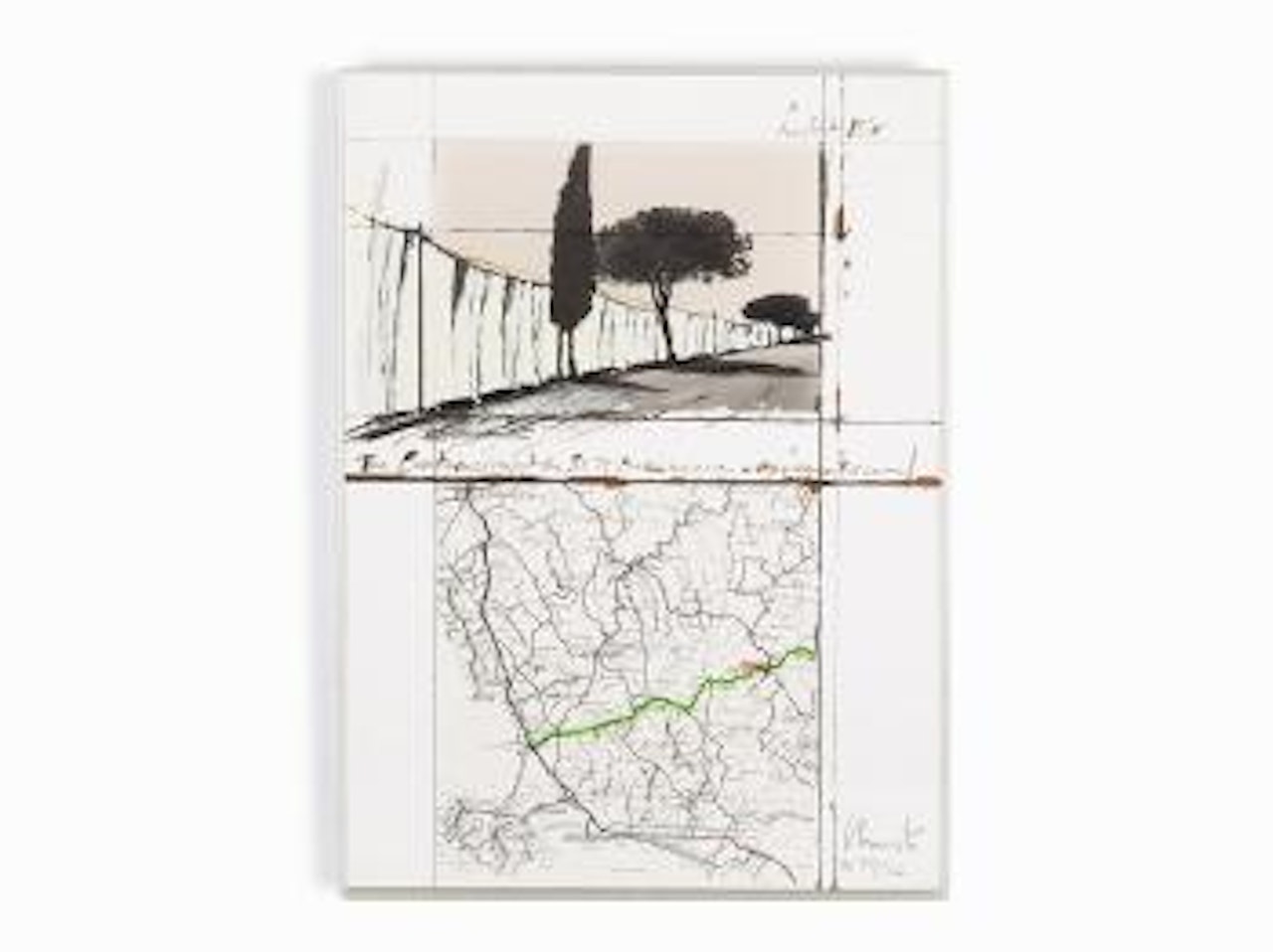 The Curtains, Project for SS 74 by Christo