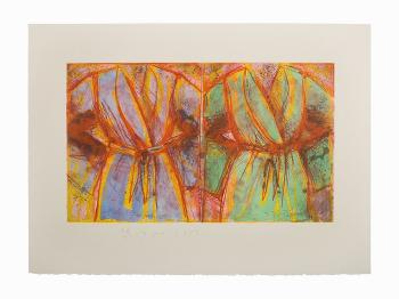 Behind The Thicket by Jim Dine