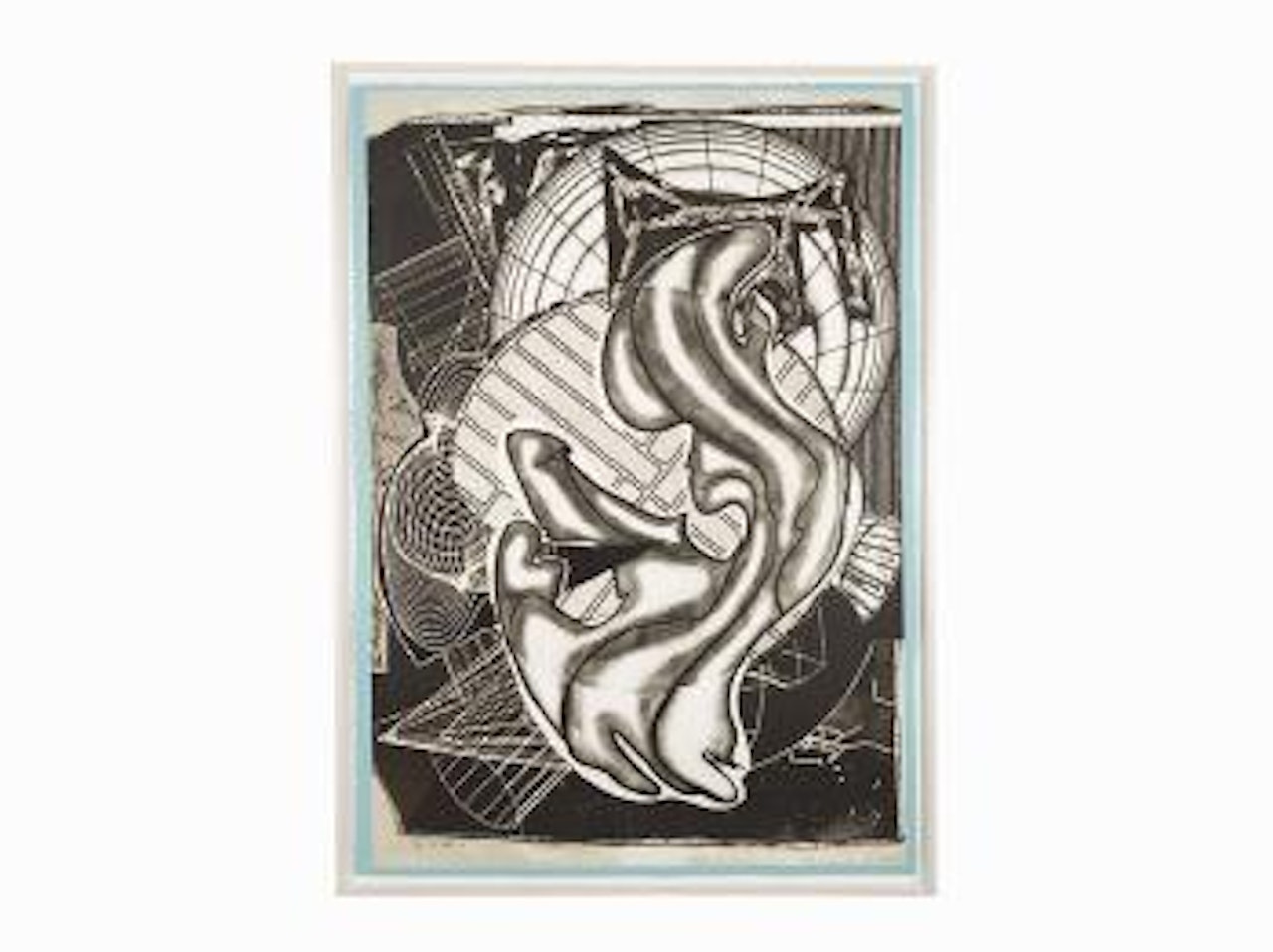 Stubb And Flask Kill a Right Whale by Frank Stella