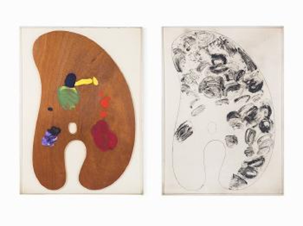 Palette I And III by Jim Dine
