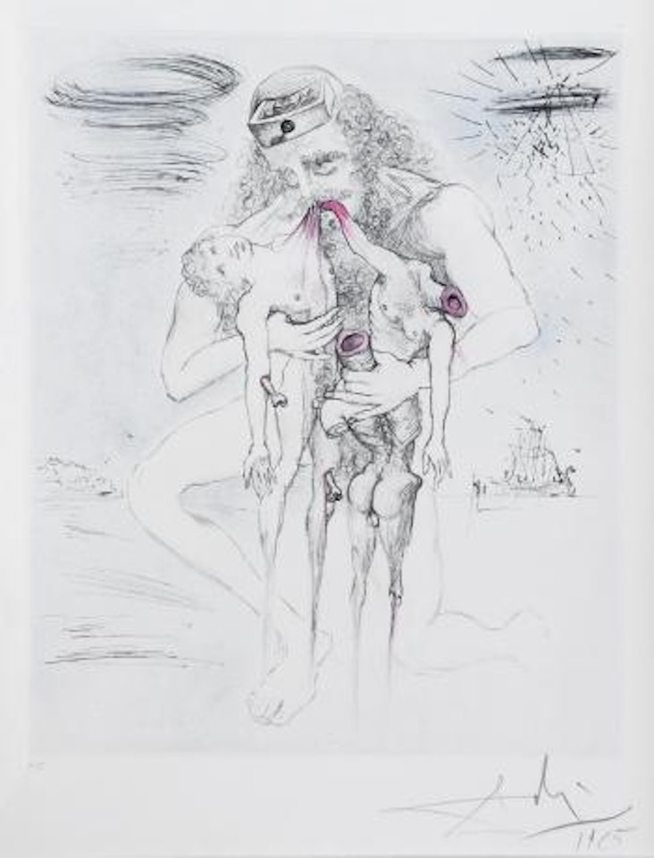 Kronos (m.&l. 118) by Salvador Dali