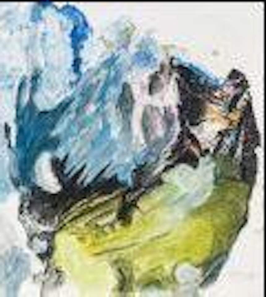 Farbgefüge by Max Weiler