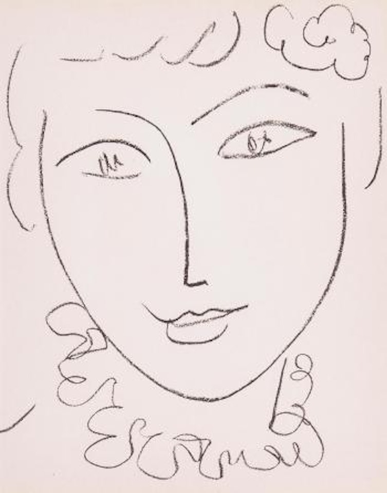 Madame Pompadour, portraits (d.670) by Henri Matisse