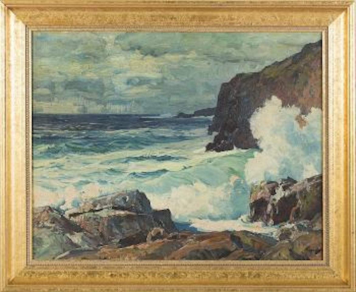 Crashing Surf by Frederick Judd Waugh
