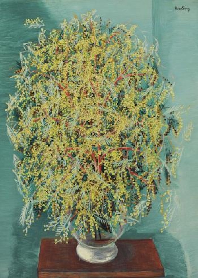 Mimosas by Moïse Kisling