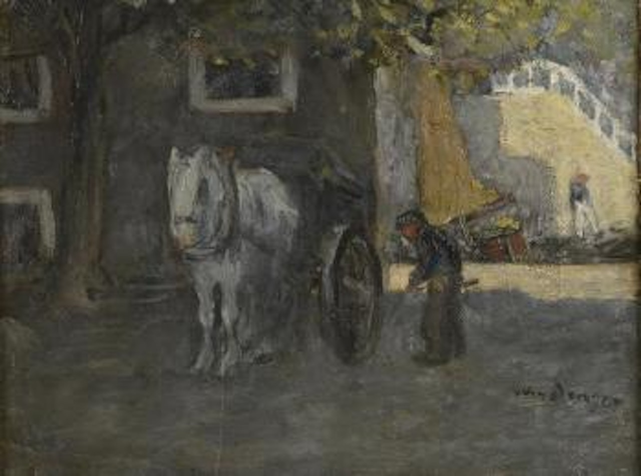 Cheval et charretier by Kees van Dongen