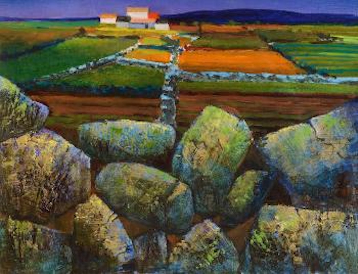 West of Ireland farmstead by Kenneth Webb