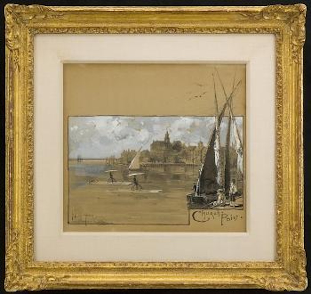 Church Point, Portsmouth by Childe Hassam
