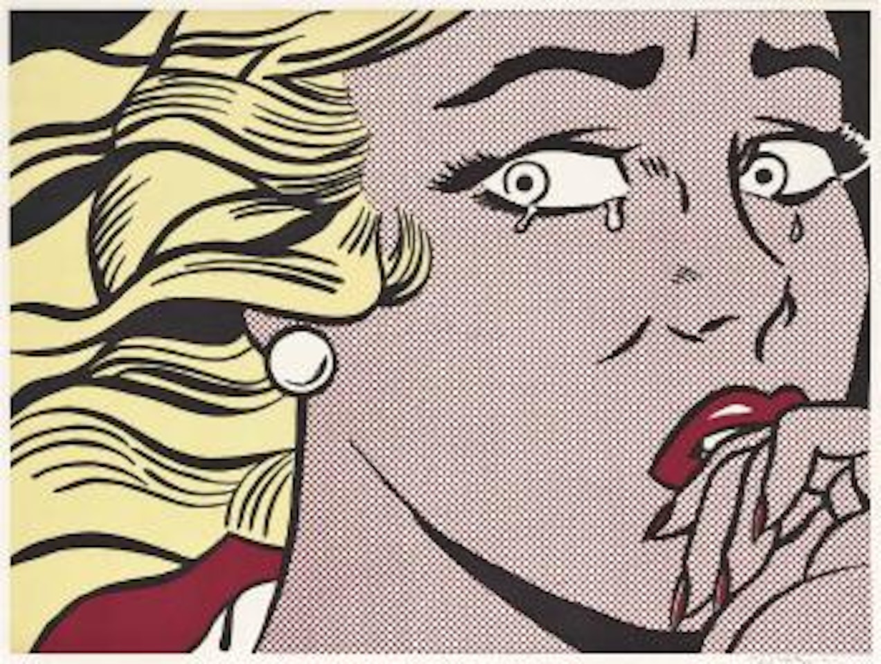 Crying Girl by Roy Lichtenstein