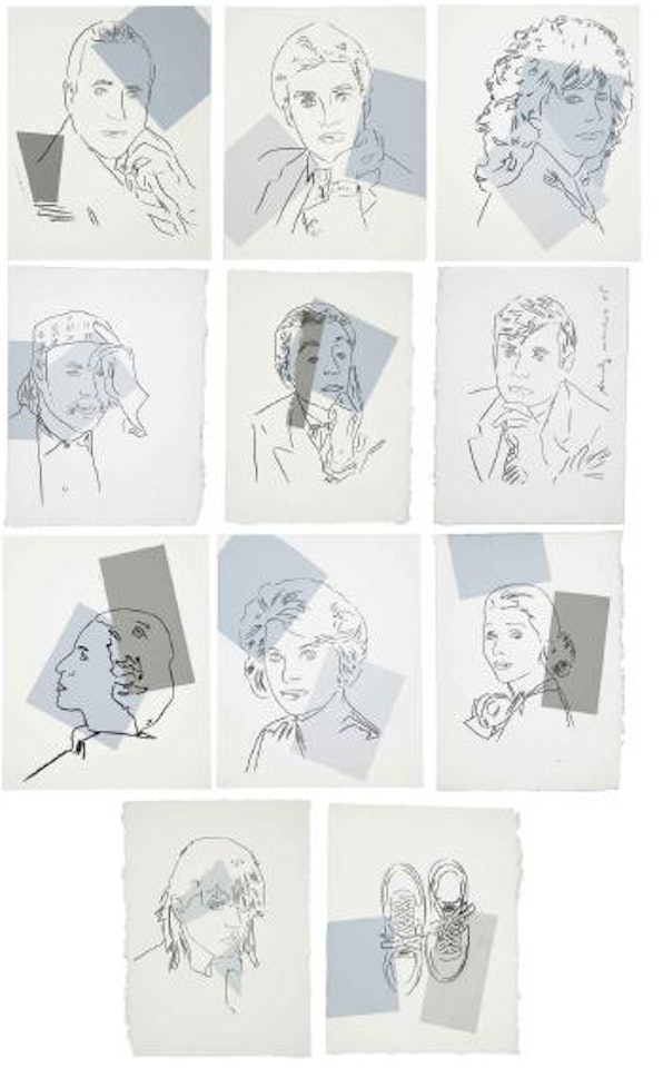 Council of Fashion Designers of America (CFDA) (F. & S. IIIB.29,30, 32-40); John Fairchild (F. & S. IIIB.32) by Andy Warhol