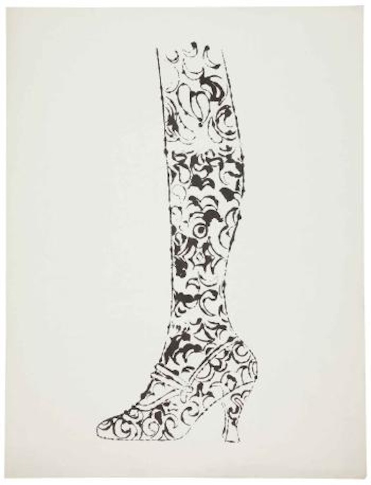 Shoe And Leg (See F & S Iv85) by Andy Warhol