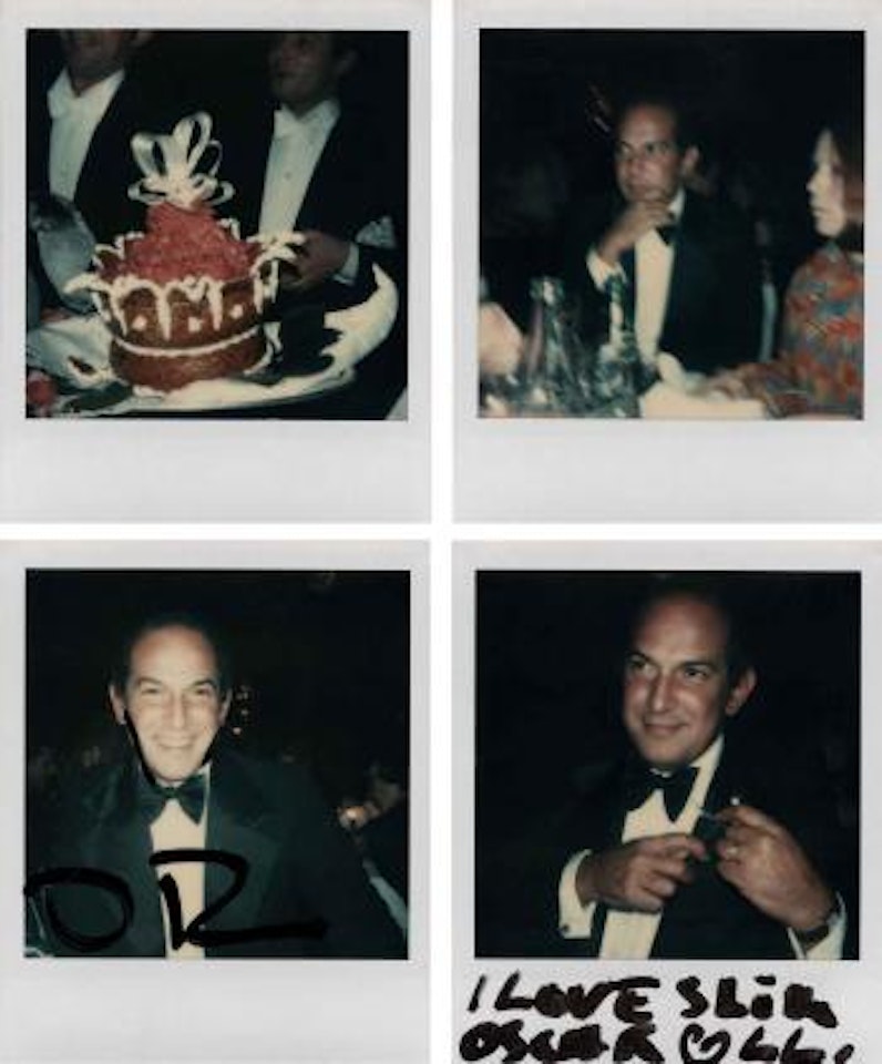 Oscar De La Renta by Andy Warhol