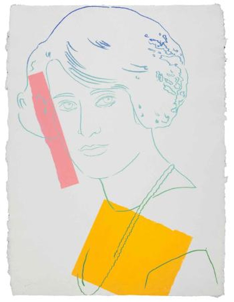 Hallie May Frowick (See F. & S. IIIC.52) by Andy Warhol