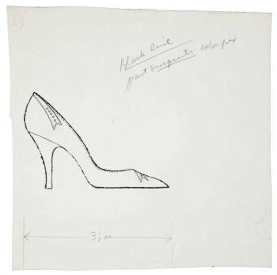 Shoe by Andy Warhol