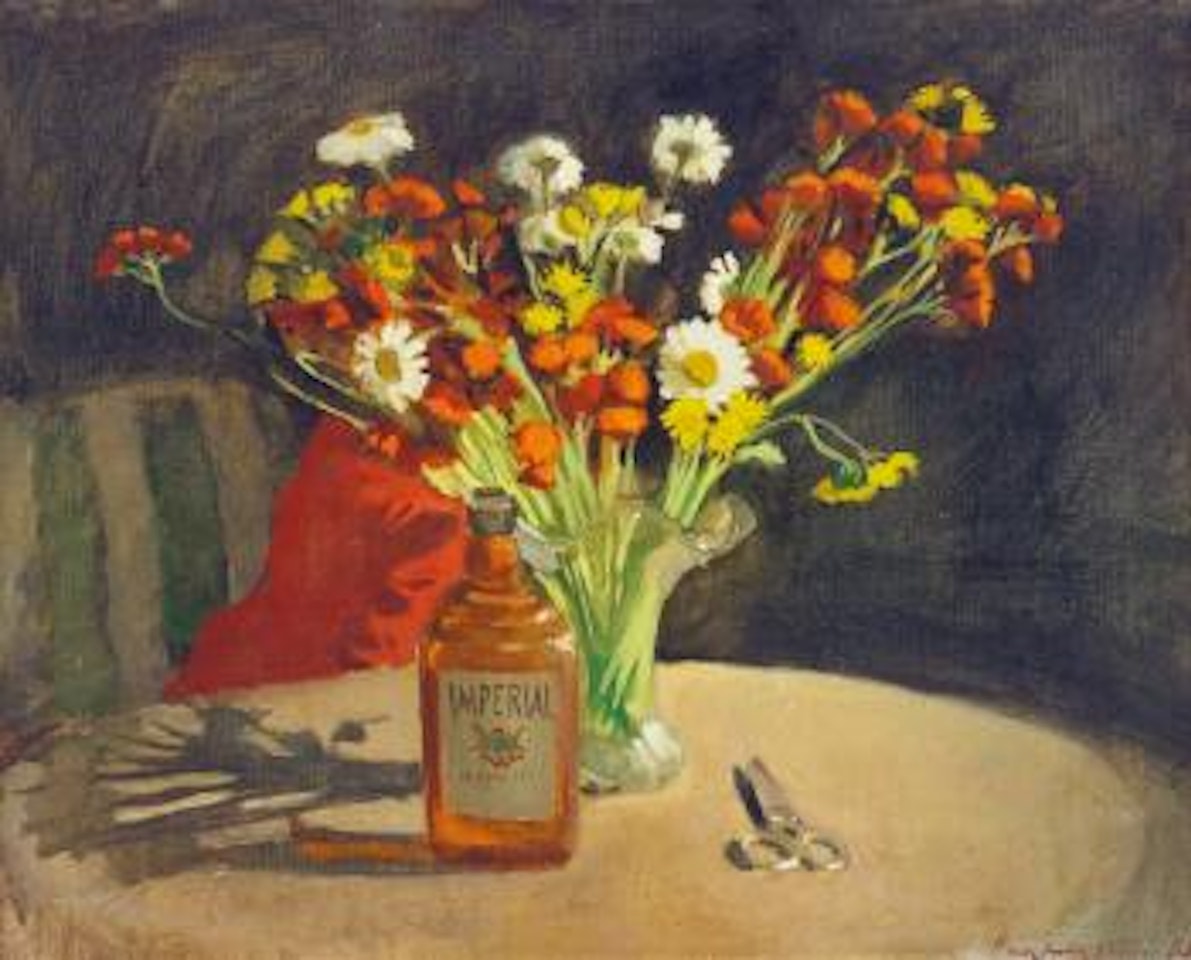 Flowers by Fairfield Porter