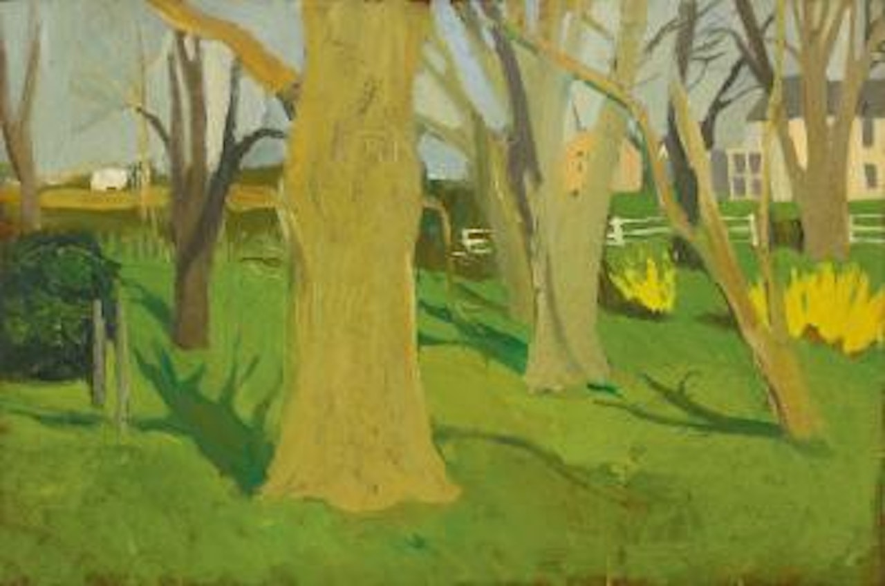 South Main Street, Spring by Fairfield Porter
