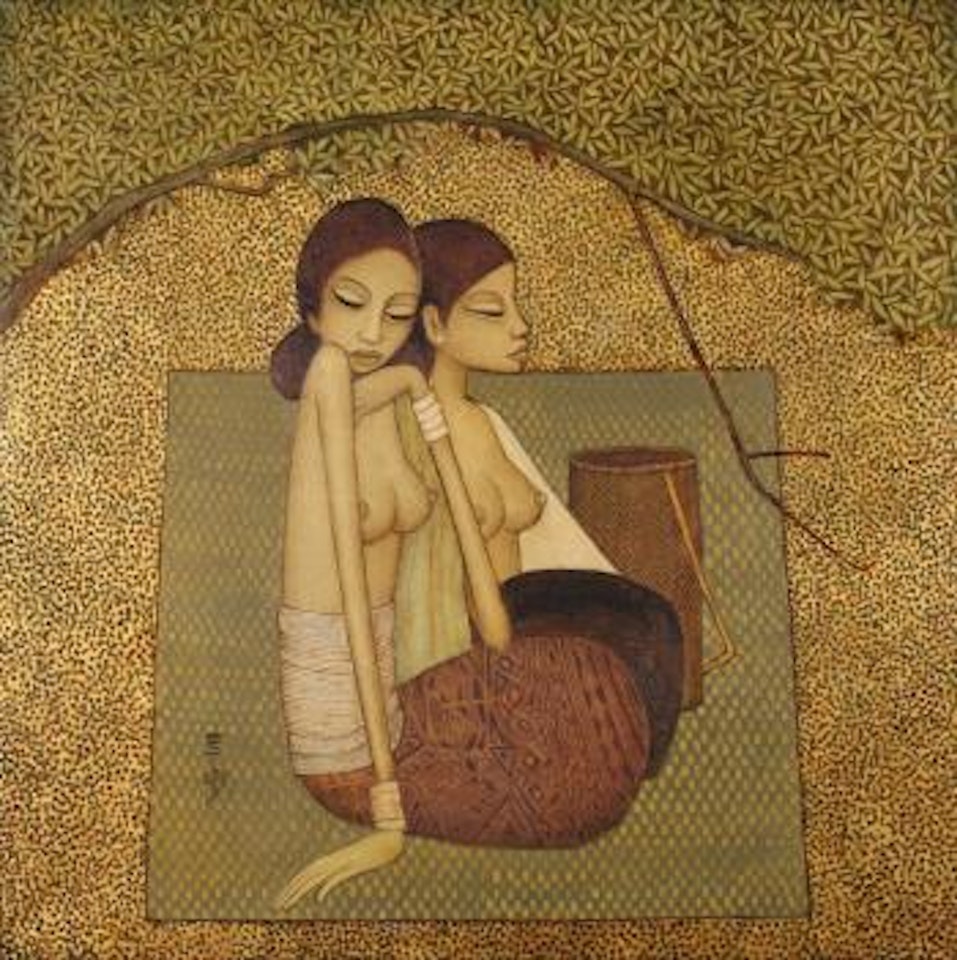 Balinese Maidens by Cheong Soo Pieng