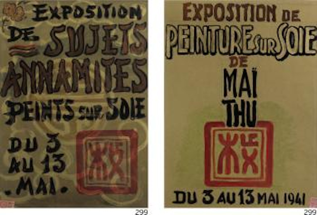 Original One-man Show Posters by Mai Trung Thu
