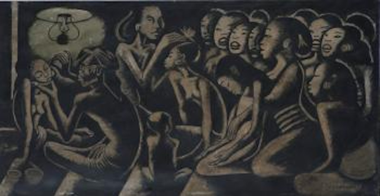 Make-up Preparation by Miguel Covarrubias