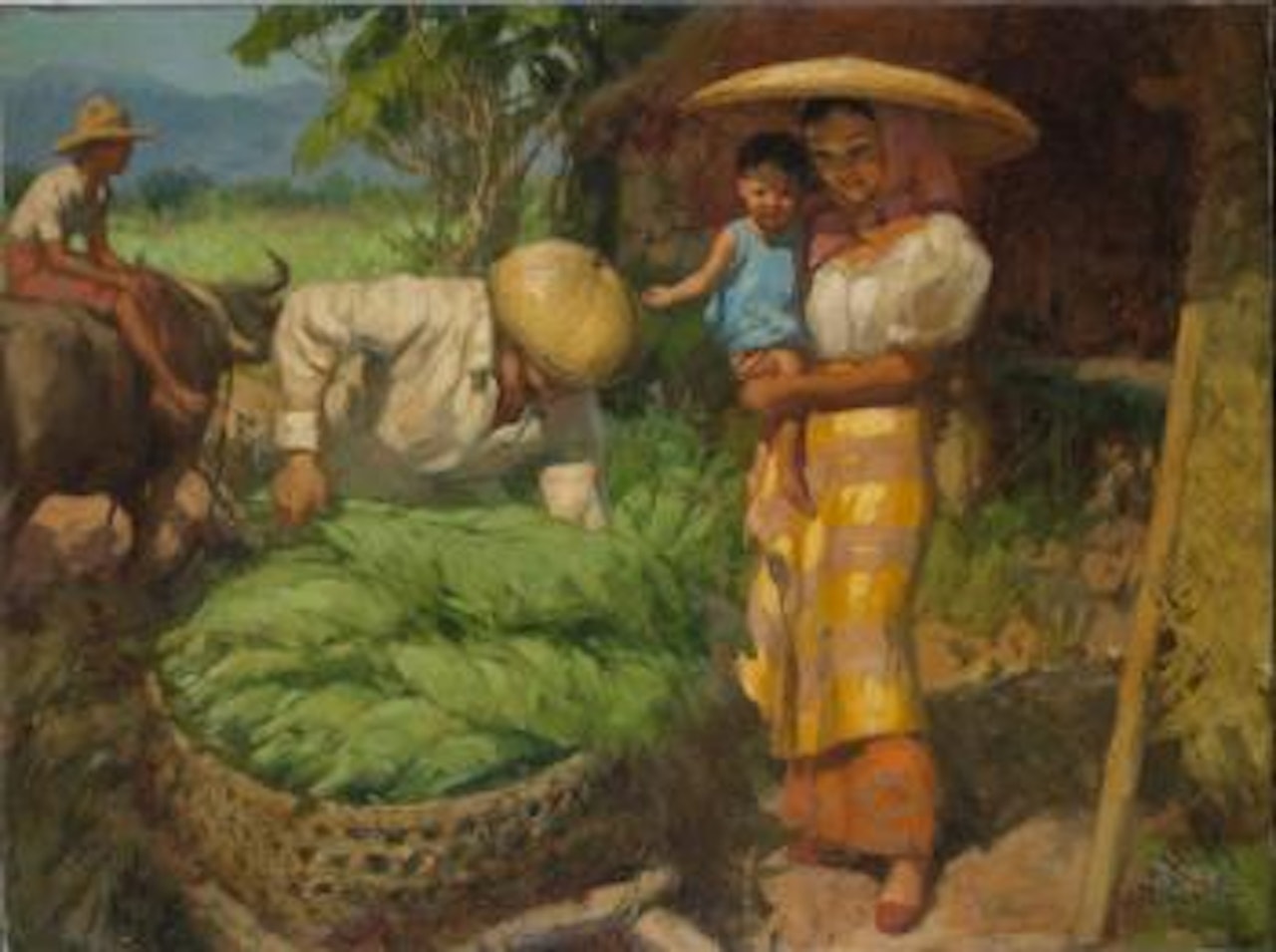 La Cosecha (The Harvest) by Fernando Amorsolo