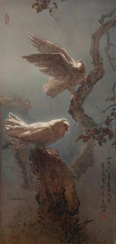 Doves by Lee Man Fong