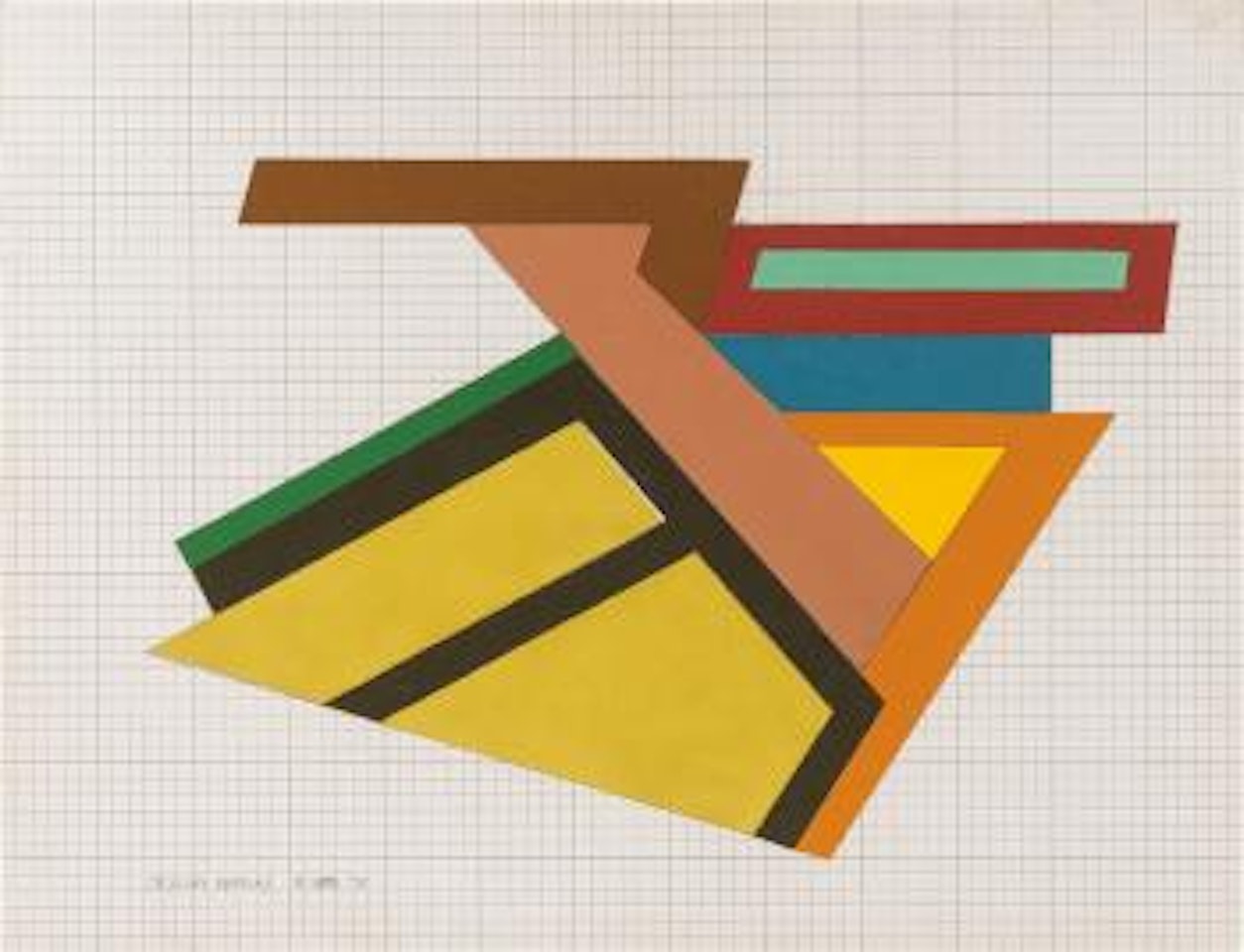 Untitled by Frank Stella