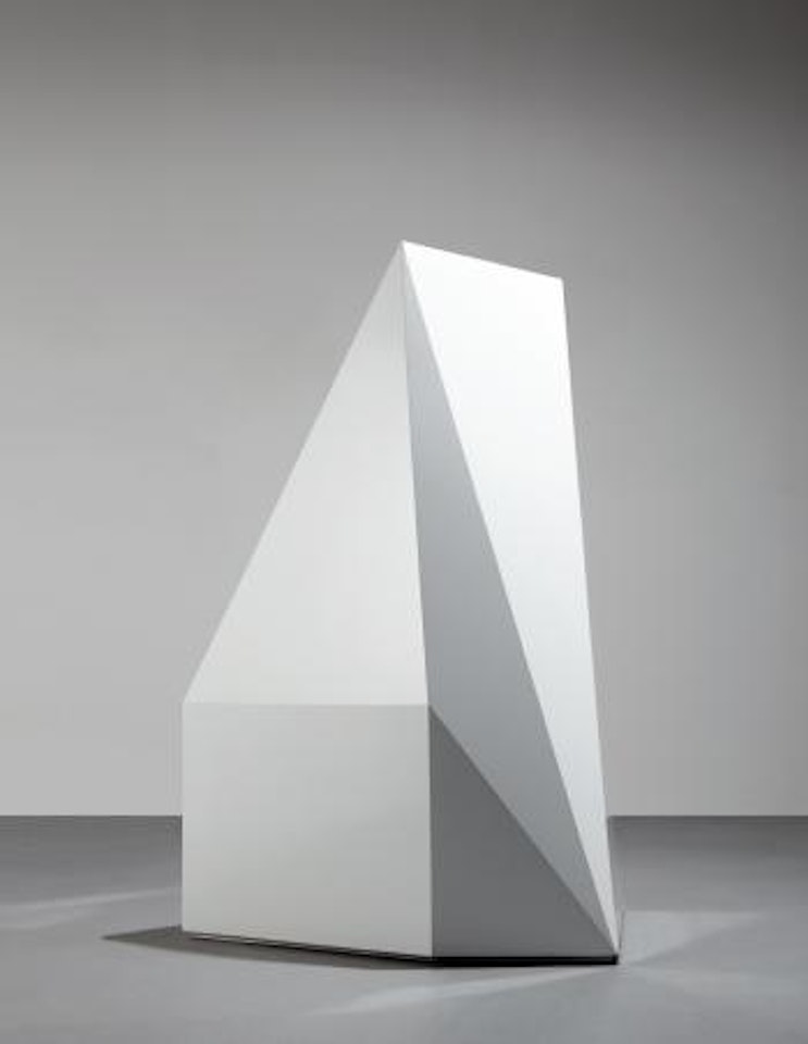 Untitled (Geometric Structure) by Sol LeWitt