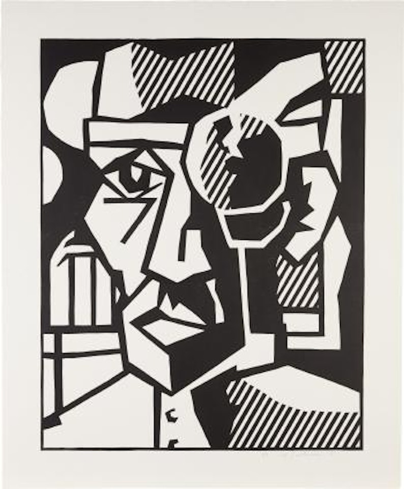 Dr. Waldmann (Black State) by Roy Lichtenstein