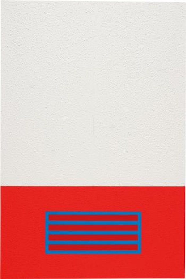 Two Cells, Horizontal Prison by Peter Halley