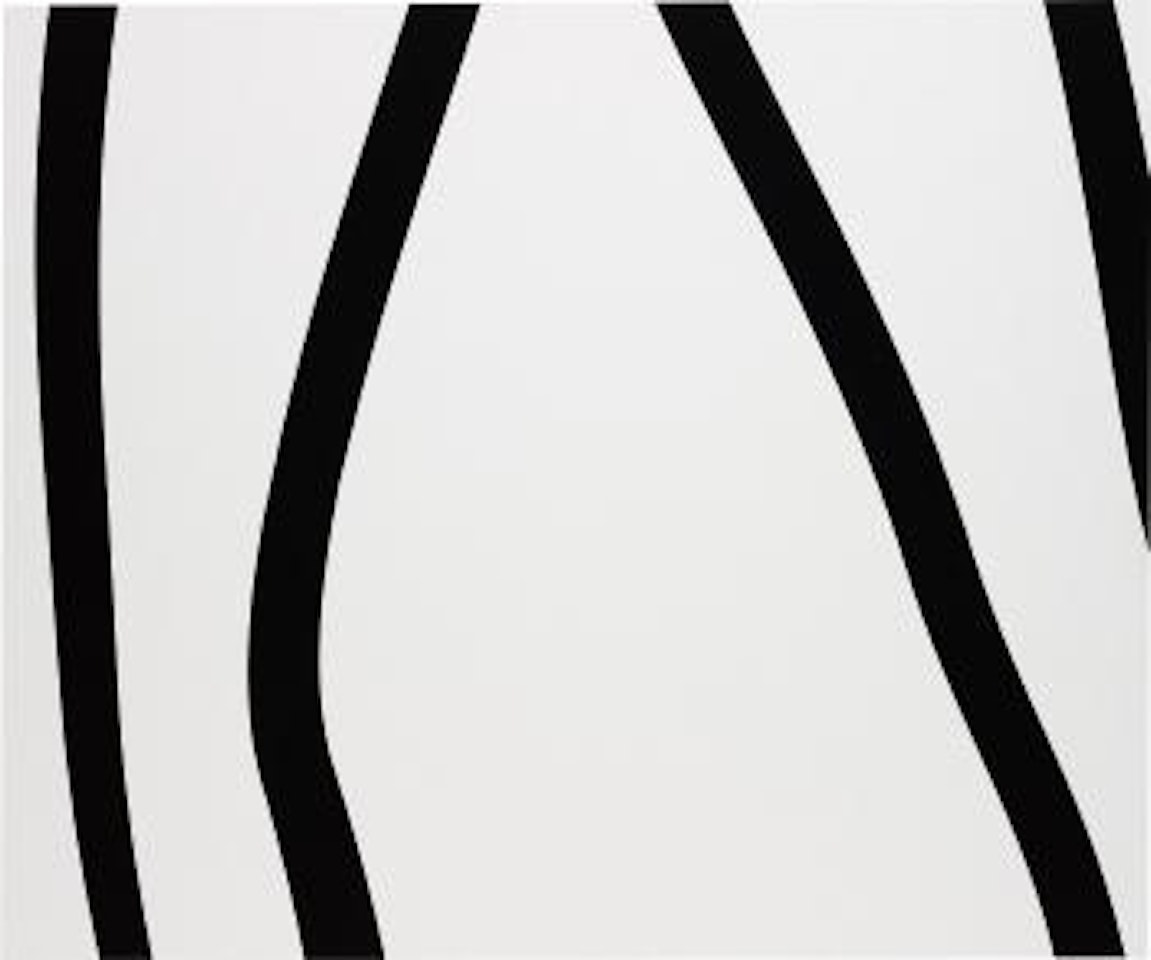 Flocked Painting No. 50 by Julian Opie