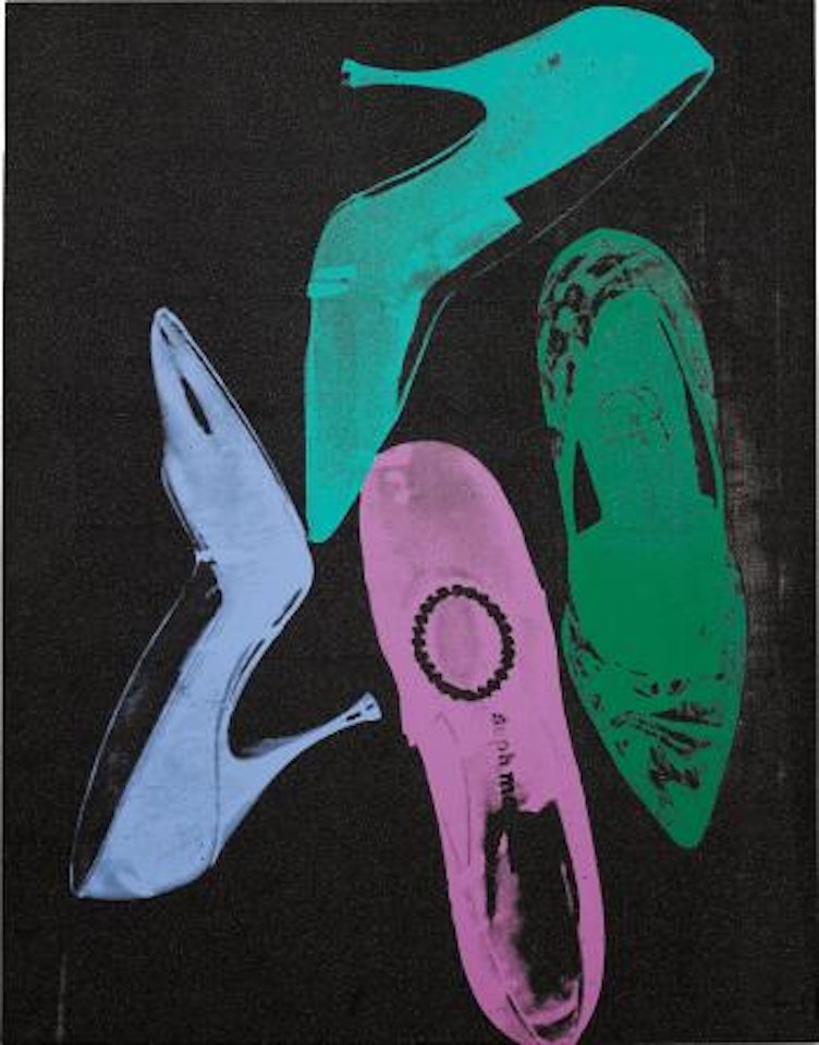 Diamond Dust Shoes by Andy Warhol