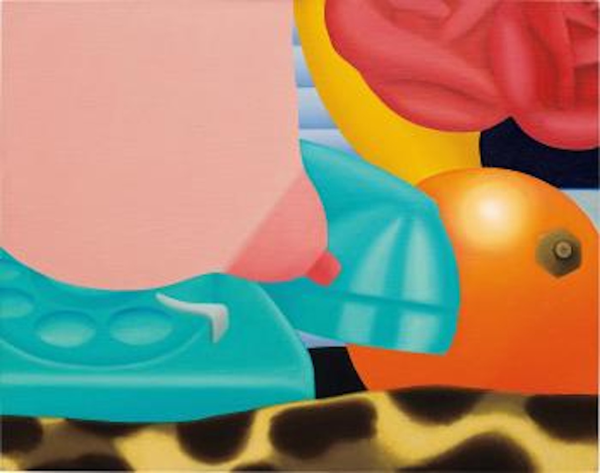 Preliminary Painting for Tit and Telephone by Tom Wesselmann