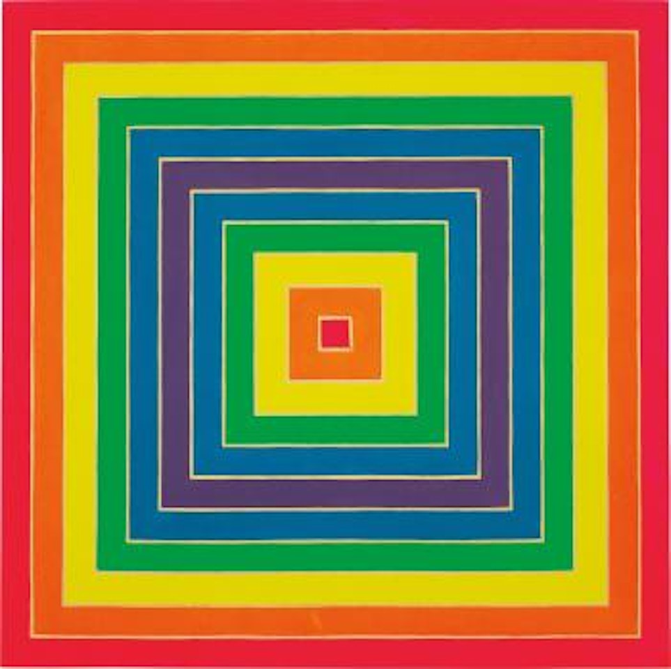 Concentric Square by Frank Stella