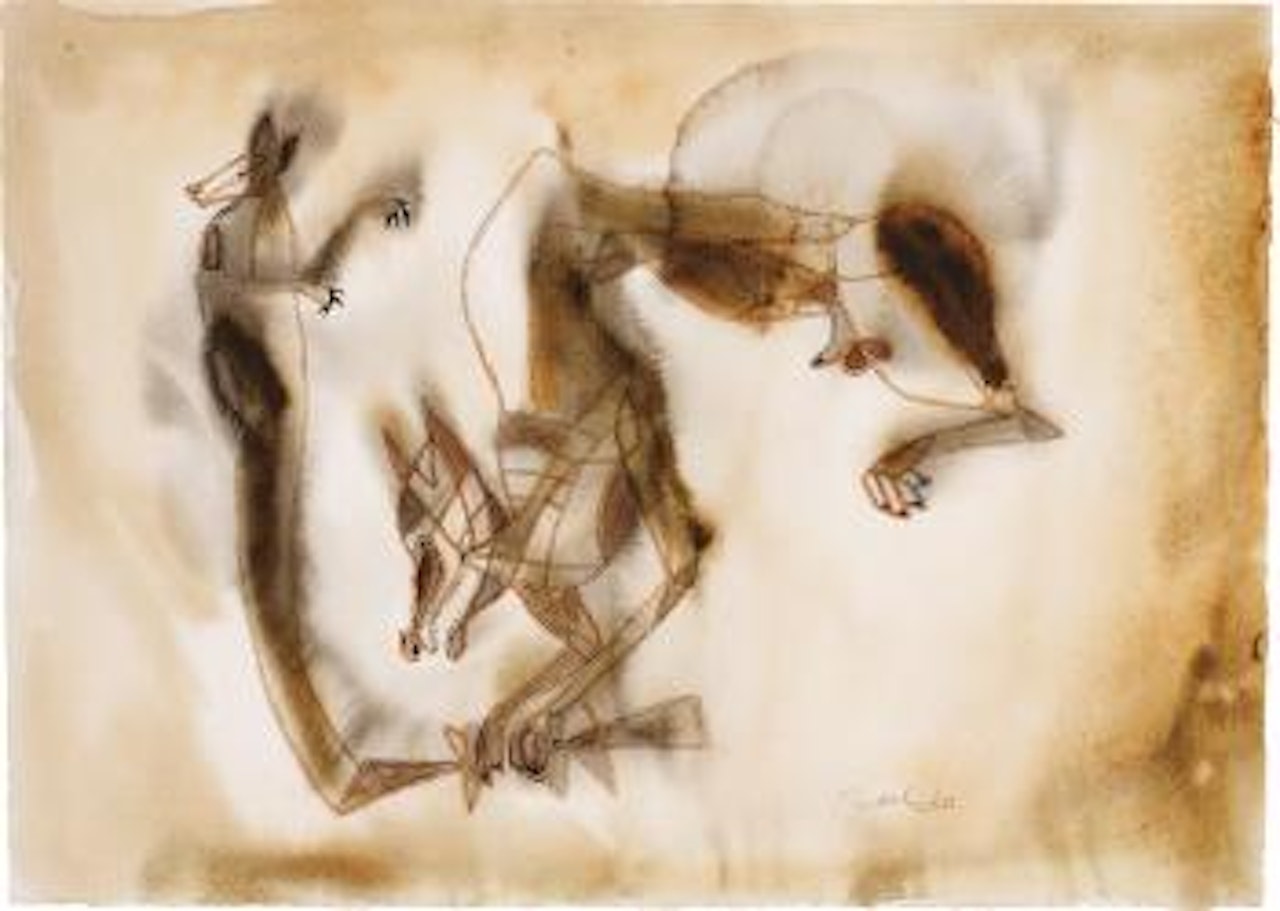 Coyote y zarigüeña (Coyote & Opossum) by Francisco Toledo