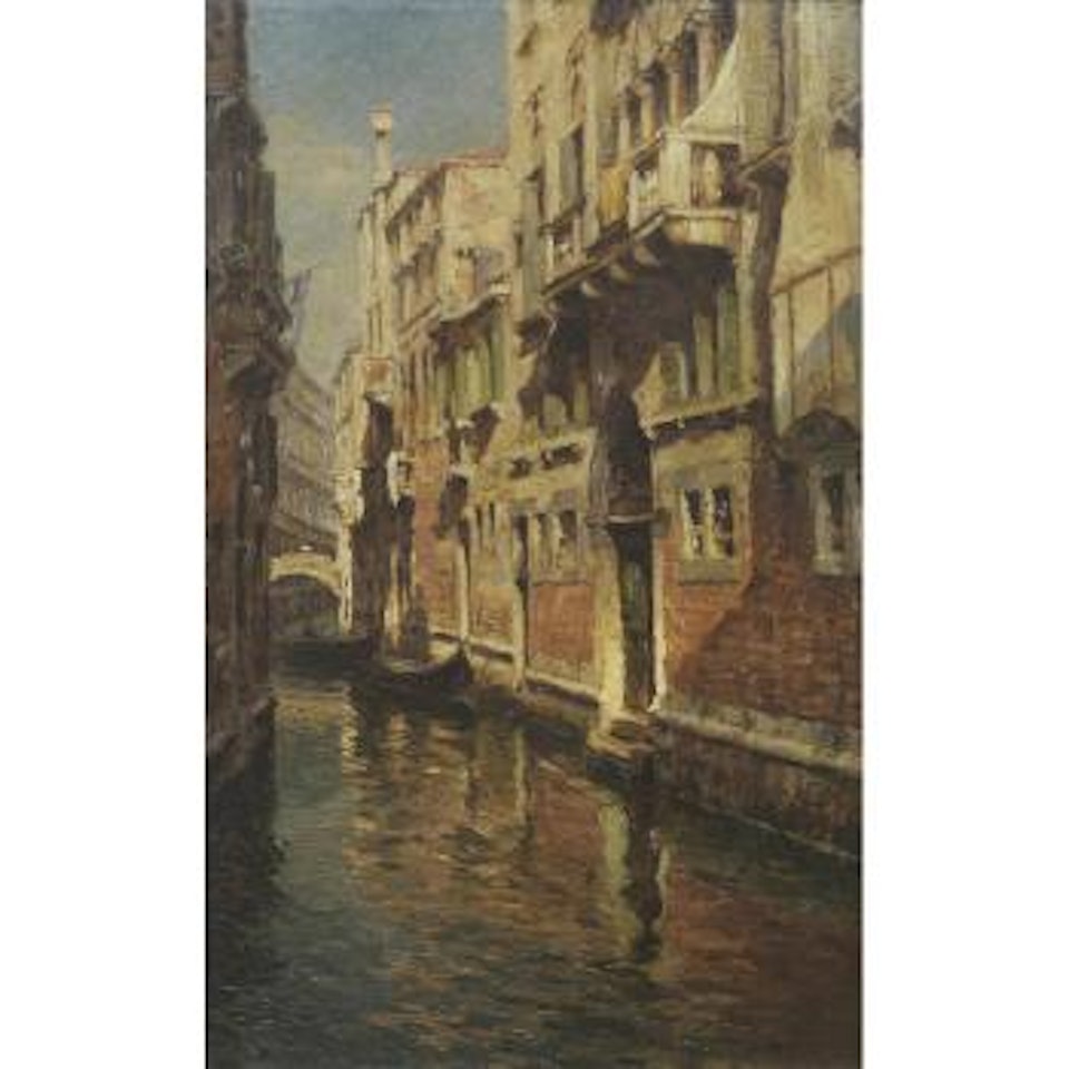 Sunlight on a canal, Venice by Carlo Brancaccio