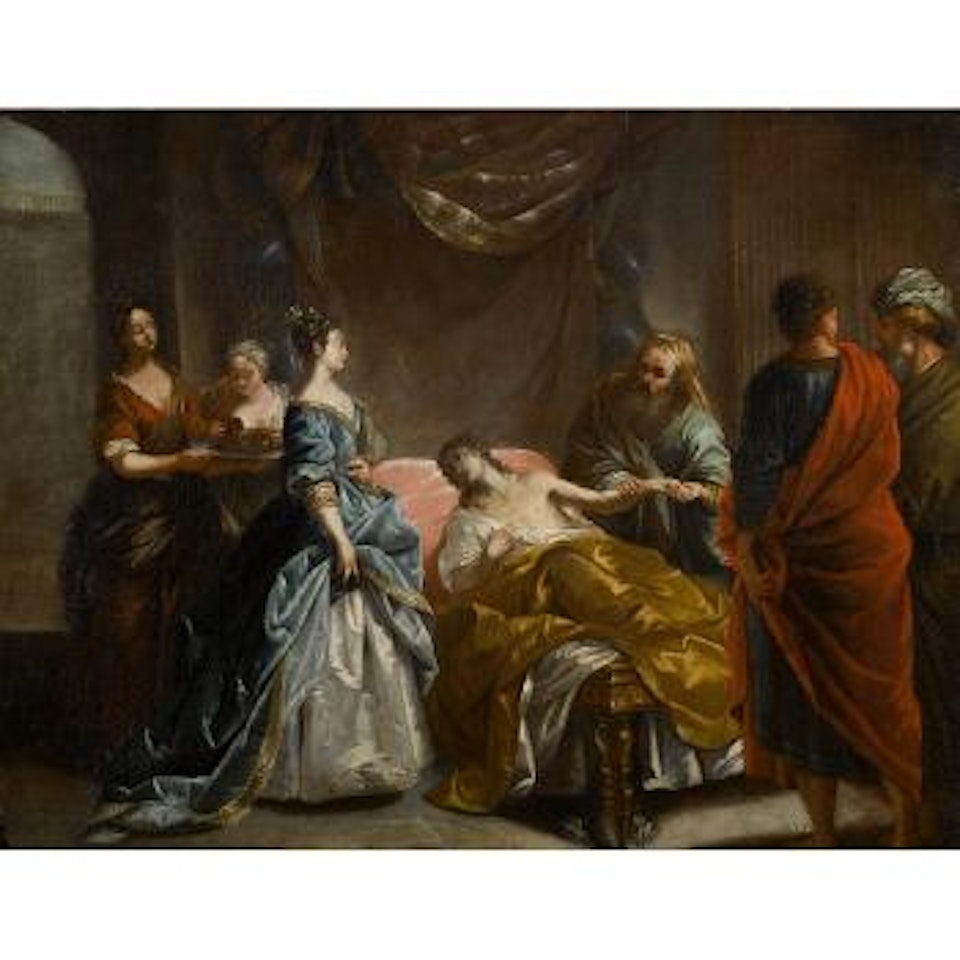 Anthiochus and Stratonice by Gaspare Diziani