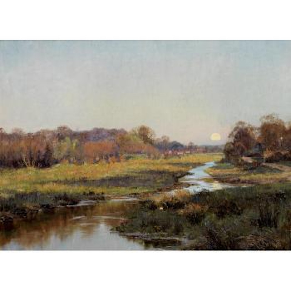 The rising Moon by Edward Wilkins Waite